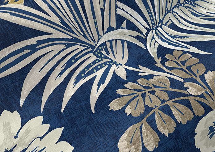 Leopard, Lapis  - Roller Blind - Image 4
